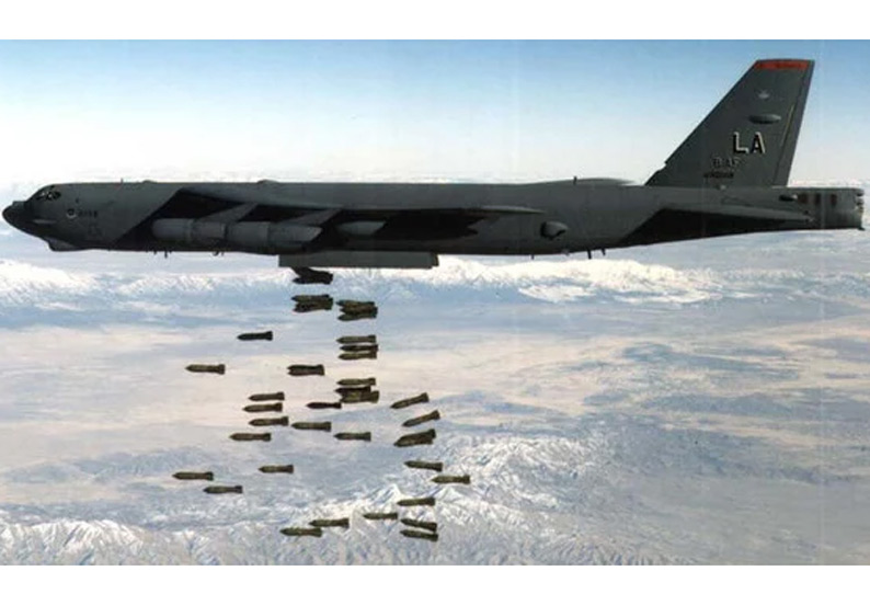 11 Taliban members were killed in a B-52 airstrike by US forces in  Afghanistan || ஆப்கானிஸ்தான்: அமெரிக்க விமானப்படை நடத்திய தாக்குதலில் 11  தலிபான்கள் பலி