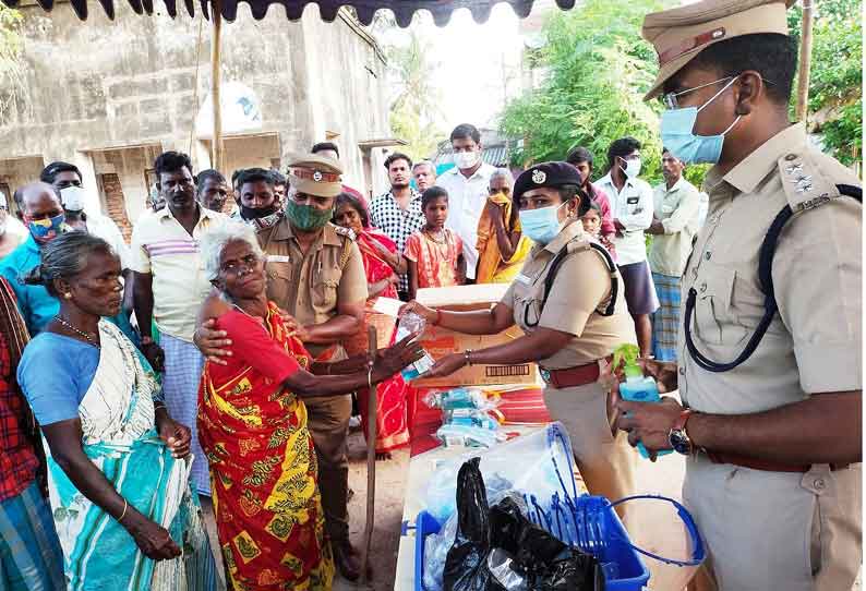 பொதுமக்களிடைேய கொரோனா விழிப்புணர்வு