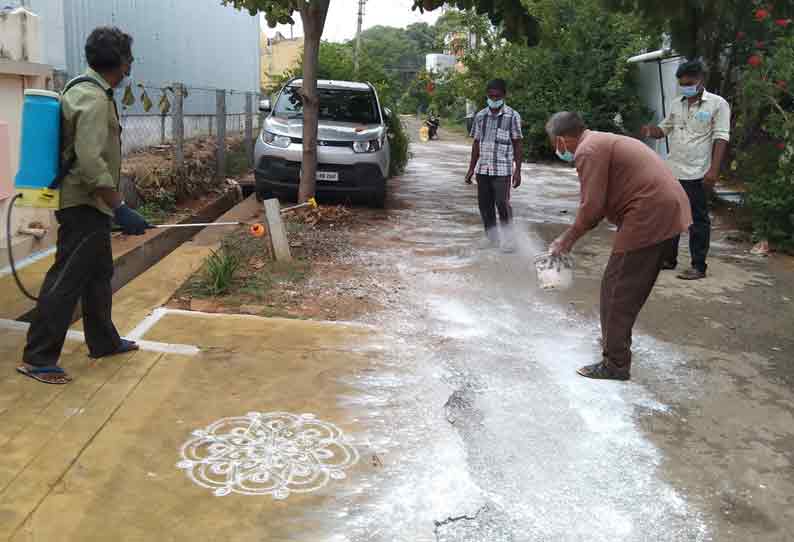 பாதிக்கப்பட்ட பகுதிகளில் தடுப்பு நடவடிக்கை தீவிரம்