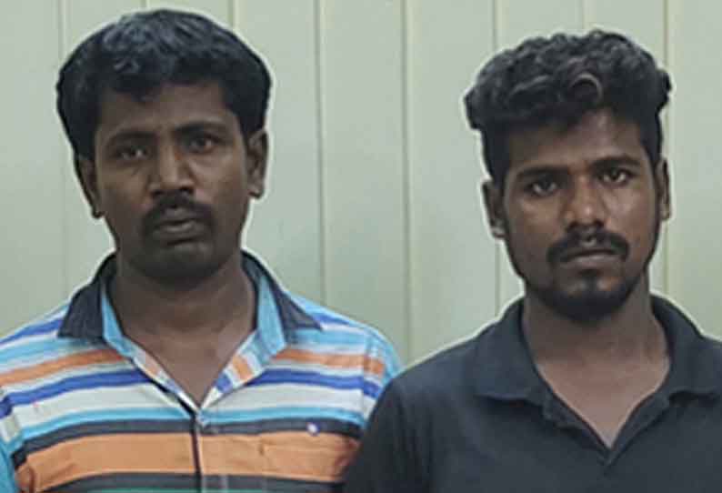 ஜோலார்பேட்டை பகுதியில் 3 வீடுகளில் கொள்ளையடித்த 2 பேர் கைது