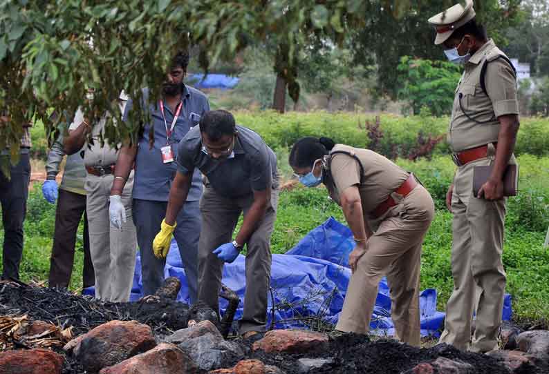 பழனி அருகே தீயில் கருகி 4 பேர் பலியான சம்பவத்தில் மர்மம் நீடிப்பு