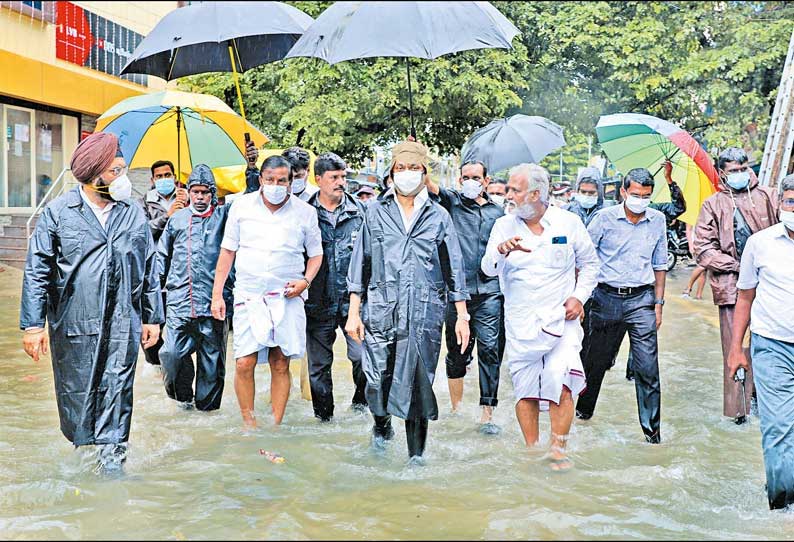 தூத்துக்குடியில் மழை, வெள்ள சேதம் பாதிப்பு:  முதல்-அமைச்சர் நாளை ஆய்வு