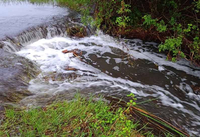 பவானிசாகர் அருகே தனியார் ஆலை கழிவுநீர் பவானி ஆற்றில் கலப்பு; நோய் பரவும் அபாயம் ஏற்படுவதாக விவசாயிகள் குற்றச்சாட்டு