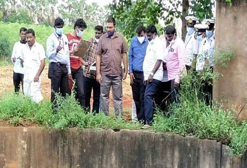 தண்ணீரை உள்வாங்கும் அதிசய கிணறுகளை சென்னை ஐ.ஐ.டி.பேராசிரியர் குழுவினர் ஆய்வு