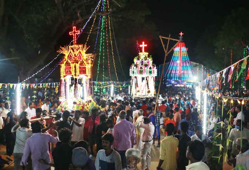 புனித பிரான்சிஸ் சவேரியார் ஆலய தேர் பவனி