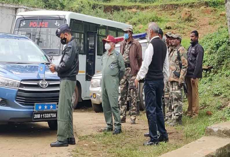 ஹெலிகாப்டர் விபத்து குறித்து 3 வது நாளாக உயர் அதிகாரிகள் ஆய்வு