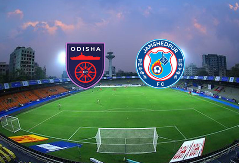 ISL football OdishaJamshedpur clash today ஐ.எஸ்.எல் கால்பந்து