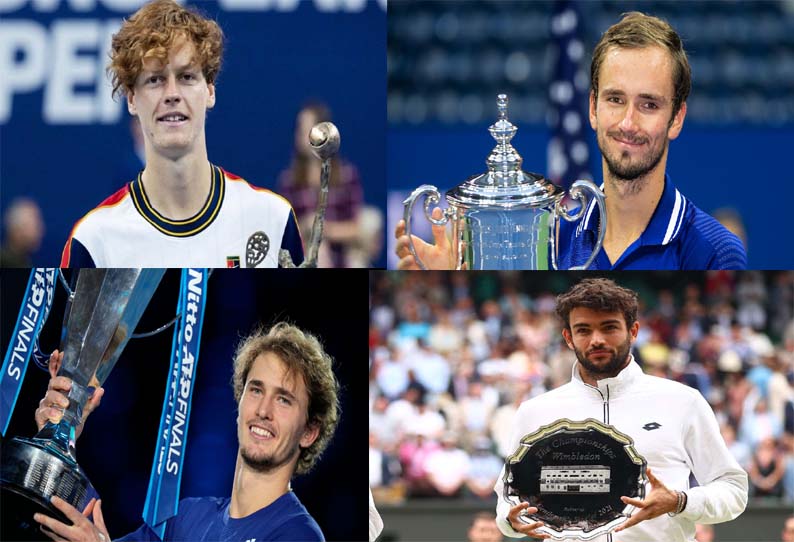 டென்னிஸ் ஏடிபி தரவரிசை: முதல் 10 இடங்களில் ஆதிக்கம் செலுத்தும் இளம் வீரர்கள்