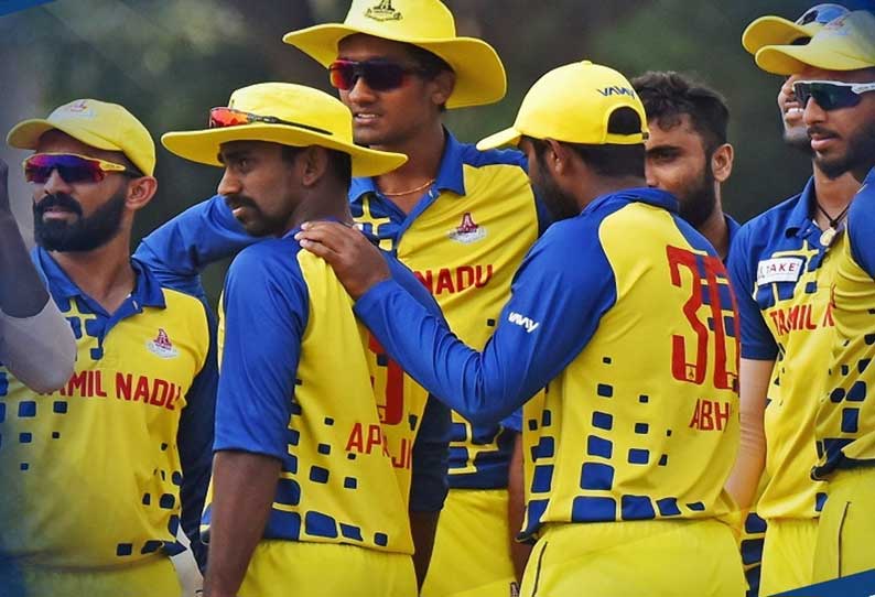 விஜய் ஹசாரே கோப்பை கிரிக்கெட் : தமிழக அணி தோல்வி