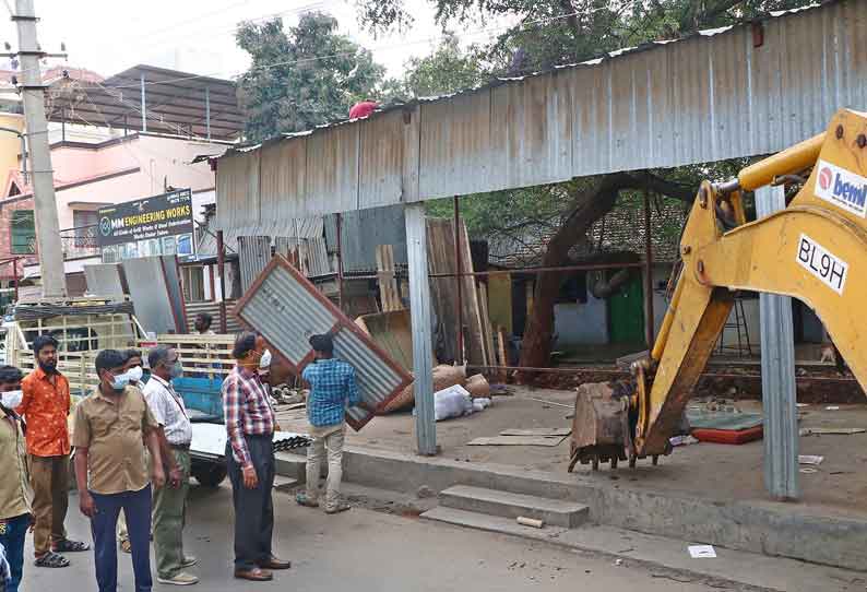 ரூ.1¼ கோடி ஆக்கிரமிப்பு நிலம் மீட்பு