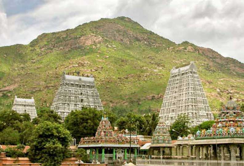 கொரோனா எதிரொலி; திருவண்ணாமலைக்கு பவுர்ணமி கிரிவலம் வர பக்தர்களுக்கு தடை