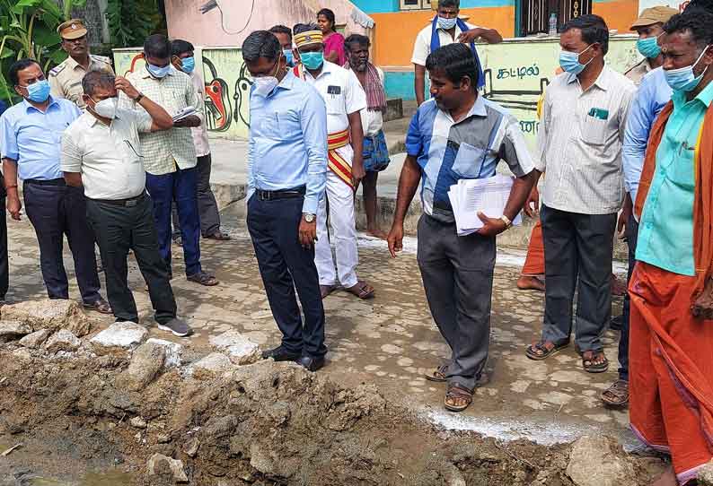 திருக்கோவிலூர் ஊராட்சி ஒன்றியத்தில் வளர்ச்சி பணிகளை கலெக்டர் ஸ்ரீதர் ஆய்வு