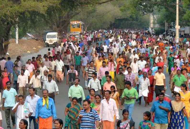 பவுர்ணமியன்று பக்தர்கள் கிரிவலம் செல்ல தடை