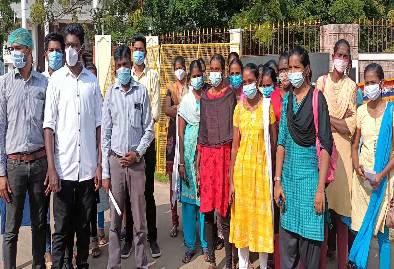 தூத்துக்குடி அரசு ஆஸ்பத்திரியில் தற்காலிக மருத்துவர்கள், செவிலியர்கள் பணிக்காலத்தை நீட்டிக்க கோரிக்கை