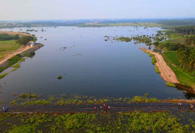 கோதவாடி குளத்துக்கு பி.ஏ.பி. தண்ணீர் நிறுத்தம்