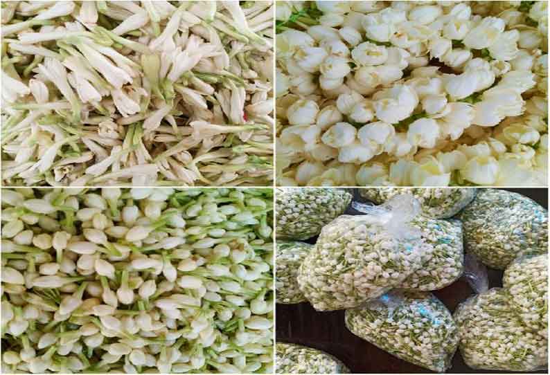 சத்தியமங்கலம் மார்க்கெட்டில் மல்லிகைப்பூ கிலோ ரூ.1,540-க்கு ஏலம்