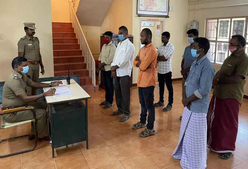 பொள்ளாச்சியில் தொடர் குற்றசெயல்களில் ஈடுபடுபவர்கள் கண்காணிப்பு