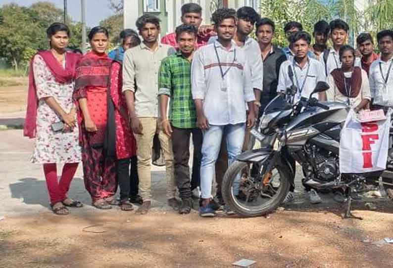 அவினாசி அரசு கல்லூரியில் மாணவர் சங்க அமைப்புதின விழா