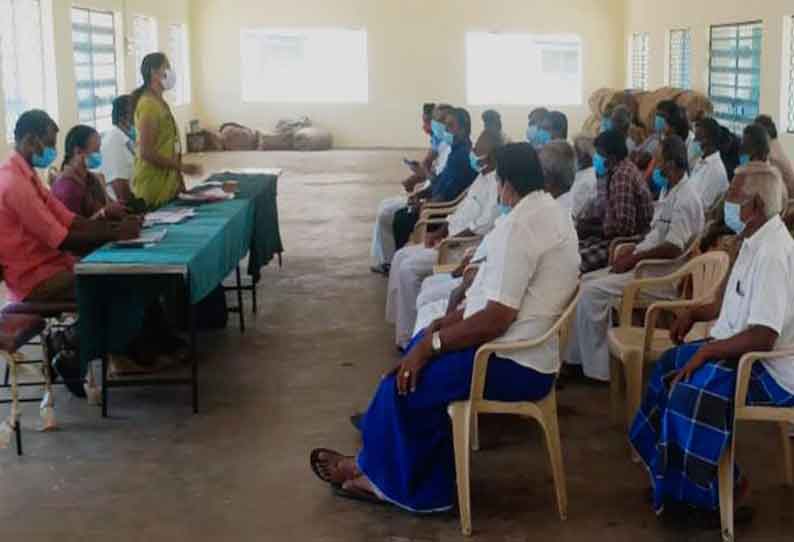 ஆனைமலையில் விவசாயிகளுக்கு பயிற்சி வகுப்பு