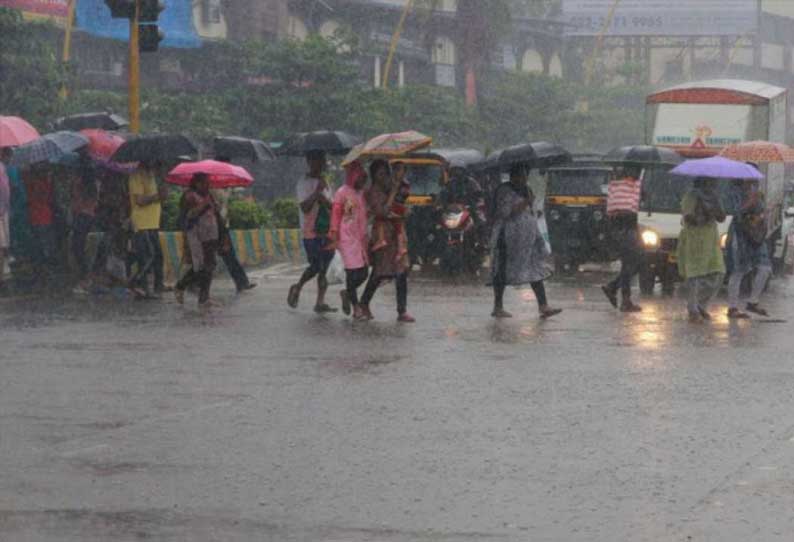 Moderate rain likely in 14 districts of Tamil Nadu || தமிழகத்தில் 14  மாவட்டங்களில் மித அளவிலான மழை தொடர வாய்ப்பு