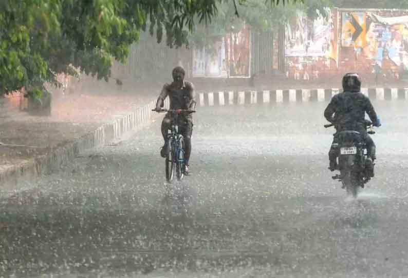 Heavy Rains In 7 Districts Of Tamil Nadu - Chennai Meteorological ...