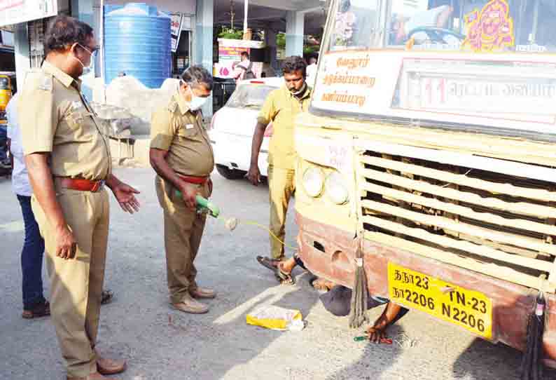 வேலூரில் 88 வாகனங்களில் காற்று ஒலிப்பான்கள் பறிமுதல் - வட்டார போக்குவரத்து அதிகாரிகள் நடவடிக்கை