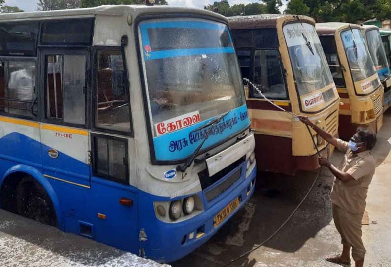 பொள்ளாச்சியில் இருந்து வெளிமாவட்டங்களுக்கு பஸ்கள் இயக்கம்