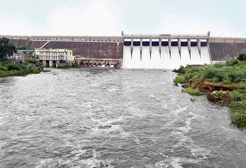 நீர்ப்பிடிப்பு பகுதியில் மழை பவானிசாகர் அணைக்கு நீர்வரத்து அதிகரிப்பு நீர்ப்பிடிப்பு பகுதியில் மழை பவானிசாகர் அணைக்கு நீர்வரத்து அதிகரிப்பு