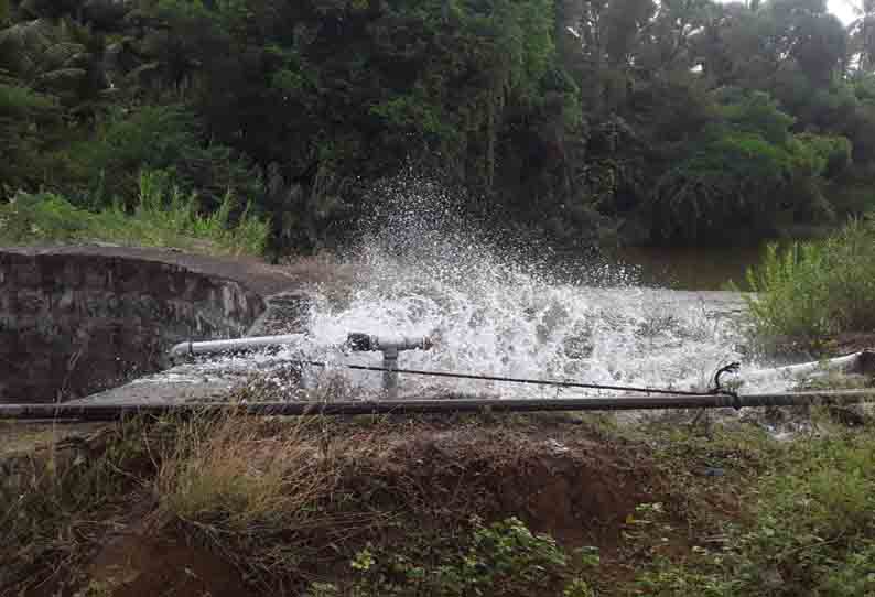 குழாய் உடைப்பால் வீணாகும் குடிநீர்