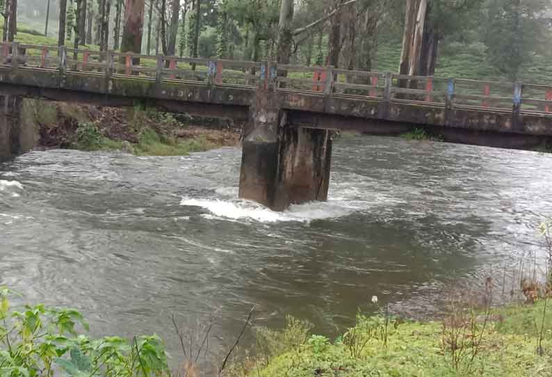 வால்பாறை பொள்ளாச்சி பகுதியில் கனமழை அணைகளின் நீர்மட்டம் கிடுகிடு உயர்வு