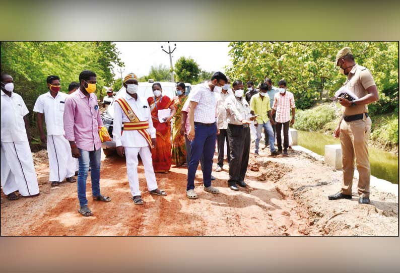 திருமருகல் ஒன்றியத்தில் வளர்ச்சி திட்ட பணிகளை கலெக்டர் அருண் தம்புராஜ் ஆய்வு