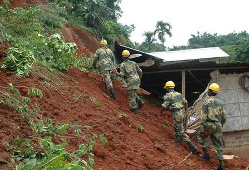 Tamil Nadu soldier killed in landslide in Assam | அசாமில் நிலச்சரிவில்  சிக்கி தமிழக ராணுவ வீரர் மரணம்