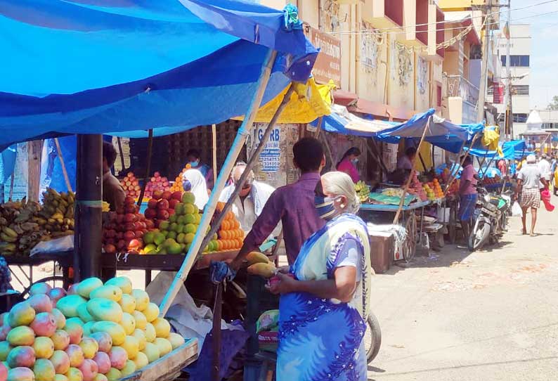 பெரம்பலூர் மாவட்டத்தில் கடைகள் திறப்பு