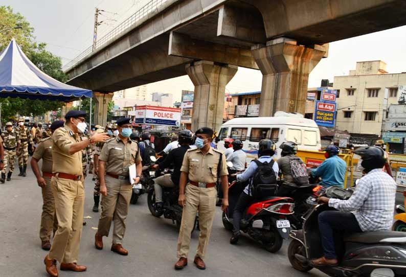 வாகன சோதனையில் ஈடுபடும் போலீசாருக்கு பொதுமக்கள் ஒத்துழைப்பு கொடுக்க வேண்டும்: சென்னை போலீஸ் கமிஷனர் வேண்டுகோள்