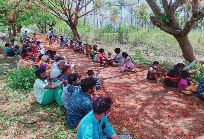 ஊரடங்கால் வேலையிழந்து சத்தியில் தவித்த கர்நாடக தொழிலாளர்கள் 125 பேர் மீட்பு சொந்த ஊர்களுக்கு அனுப்பி வைக்கப்பட்டனர்