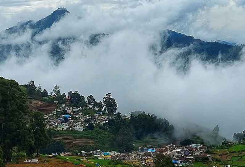 கொடைக்கானலில் தென்மேற்கு பருவமழை தொடக்கம்