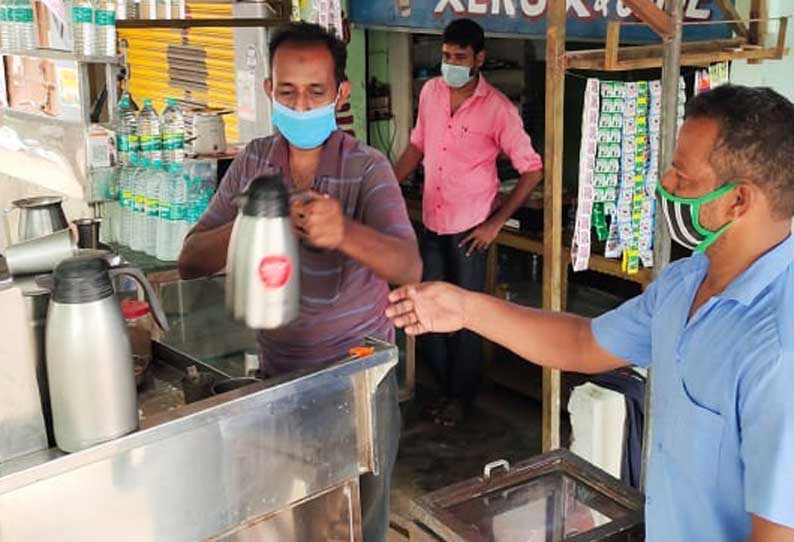 கூடுதல் தளர்வுகளுடன் ஊரடங்கு அமல்  டீக்கடைகள், சலூன்கள் திறப்பு