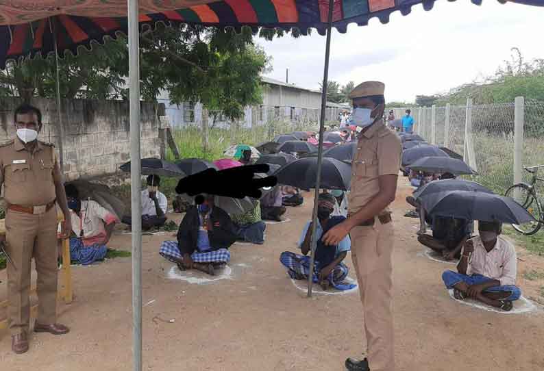 திண்டுக்கல் மாவட்டத்தில் வெளி மாவட்ட நபர்களுக்கு மதுபானம் விற்க தடை