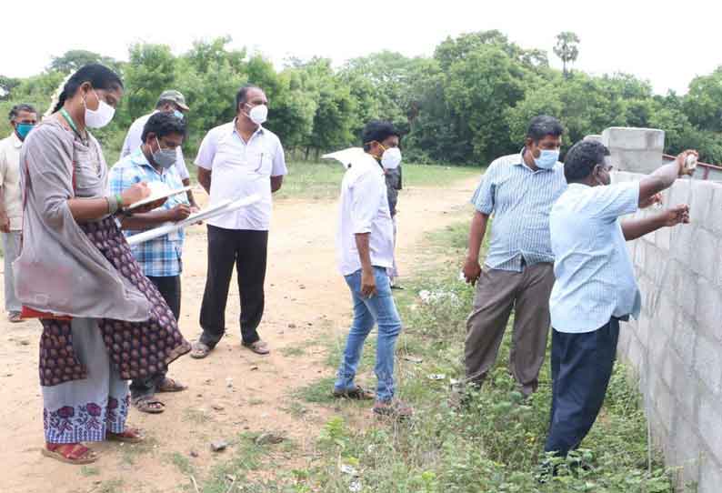 காங்கேயநல்லூரில் இருந்து ரங்காபுரம் வரை பாலாற்றின் குறுக்கே மேம்பாலம் அமைக்க ஆயத்த பணிகள் தொடக்கம்