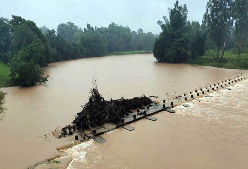 வடகர்நாடக மாவட்டங்களில் தொடர் கனமழை; ஆறுகளில் வெள்ளப்பெருக்கு