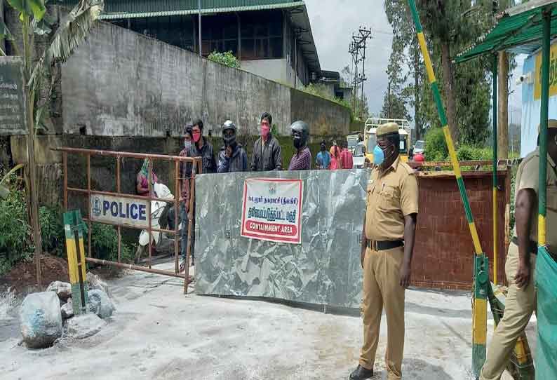 கூடலூர்-சளிவயல் சாலை திடீரென மூடப்பட்டதால் பரபரப்பு