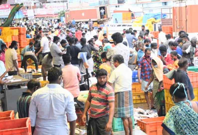 மீன் மார்க்கெட் மீண்டும் உறையூர் காசிவிளங்கி பகுதிக்கு மாற்றம்