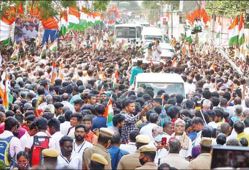 தமிழக கலாசாரத்தை சிறுமைப்படுத்த நினைப்பவர்களுக்கு பாடம் புகட்ட வேண்டும் ராகுல்காந்தி பேச்சு