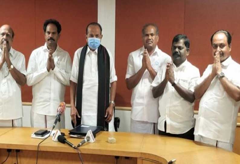 மதிமுக வேட்பாளர்கள் பட்டியல் வெளியீடு: மதுரை தெற்கில் பூமிநாதன், வாசுதேவநல்லூரில் சதன் திருமலைக்குமார் போட்டி