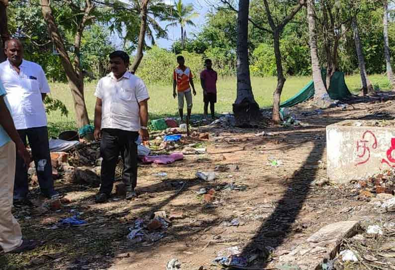 கடலூர் அருகே தீ விபத்து   பட்டாசு தொழிற்சாலை வெடித்துச் சிதறியது  கட்டிடம் தரைமட்டமானது