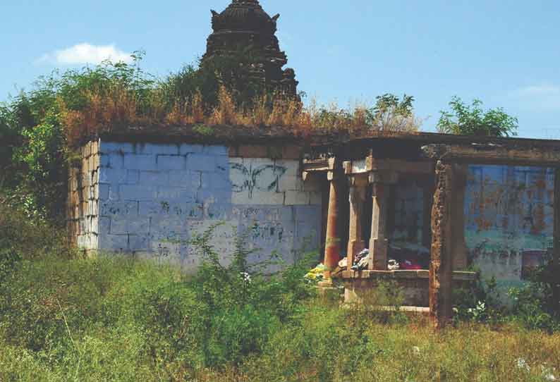 1000 ஆண்டு பழமையான  கரிவரதராஜப்பெருமாள் கோவில் இடிந்து விழும் அவலம்