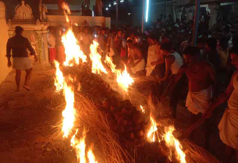 தொட்டியம் மதுரை காளியம்மன் தேர் திருவிழா: ஆயிரம் பானைகளில் பொங்கல் வைத்து வழிபாடு