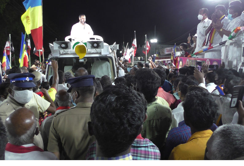 மீண்டும் விவசாயி ஆட்சிக்கு வர வாக்களியுங்கள்- டாக்டர் அன்புமணி ராமதாஸ் பிரசாரம்