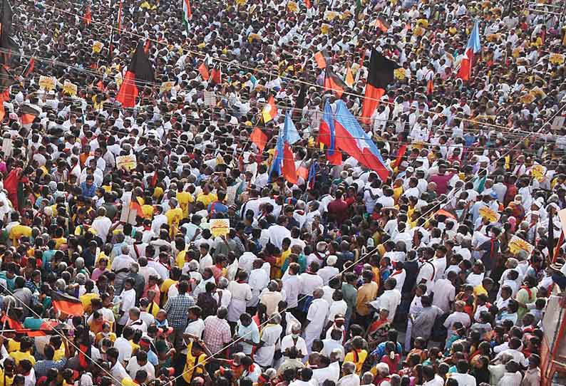 அ.தி.மு.க. ஆட்சியால் தமிழகம் 50 ஆண்டுகள் பின்னோக்கி சென்று விட்டது மு.க.ஸ்டாலின் குற்றச்சாட்டு