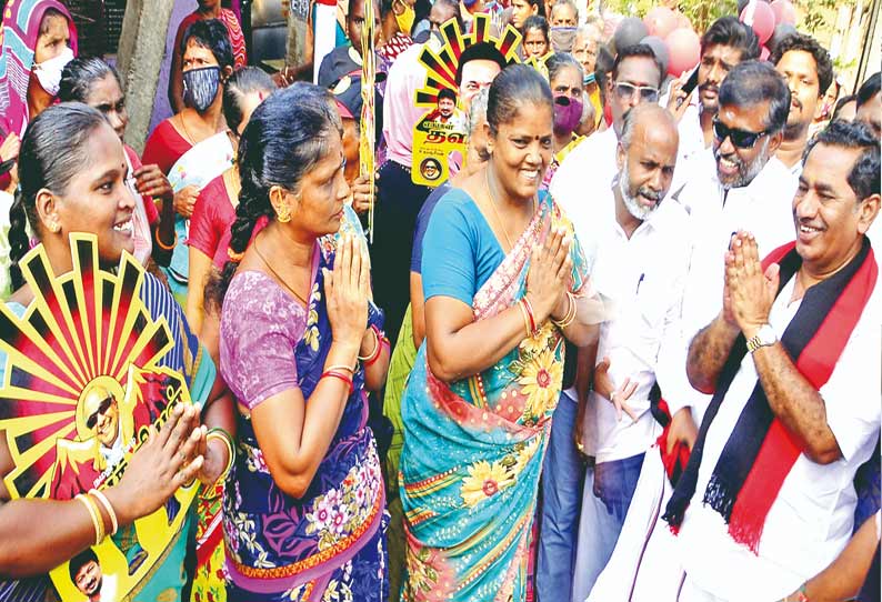 மதுரை வடக்கு தொகுதியில் அரசு சேவைகளை எளிதாக பெறுவதற்கு ஒவ்வொரு வார்டிலும் ஒரு இ-சேவை மையம்; தி.மு.க. வேட்பாளர் கோ.தளபதி உறுதி